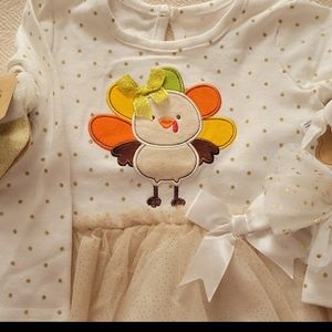 NWT Toddler Girl Thanksgiving outfit